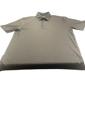Greg Norman Large Performance Fabric Lightweight Black And Gray
